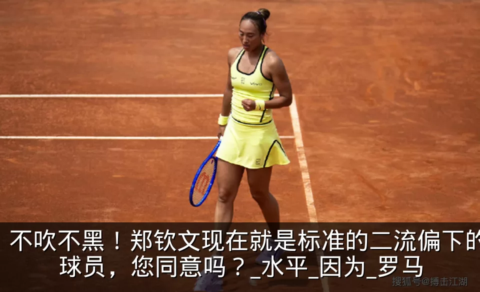 不吹不黑!郑钦文现在就是标准的二流偏下的球员,您同意吗?_水平_因为_罗马